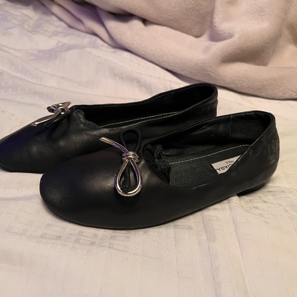Balenciaga leather Bow Ballet flats - Picture 3 of 5
